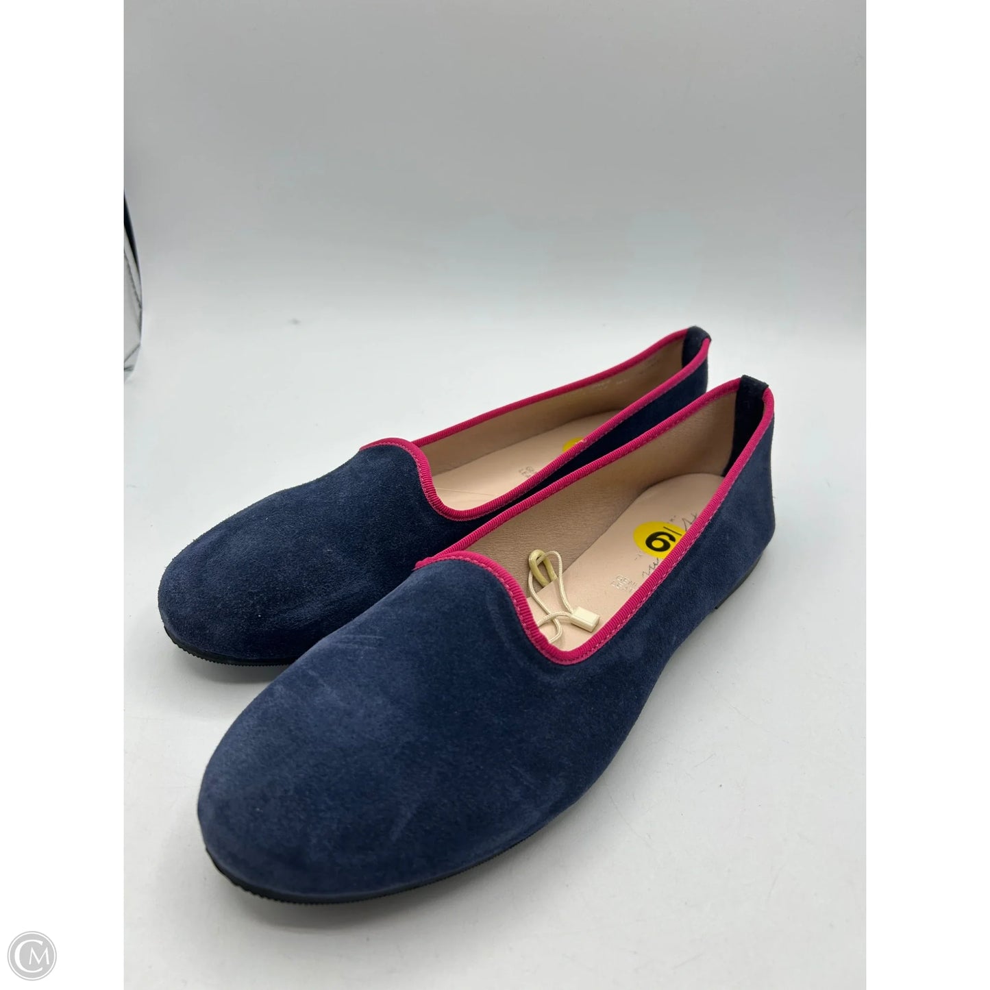 Shoes Flats By Cmc In Blue & Pink, Size: 9