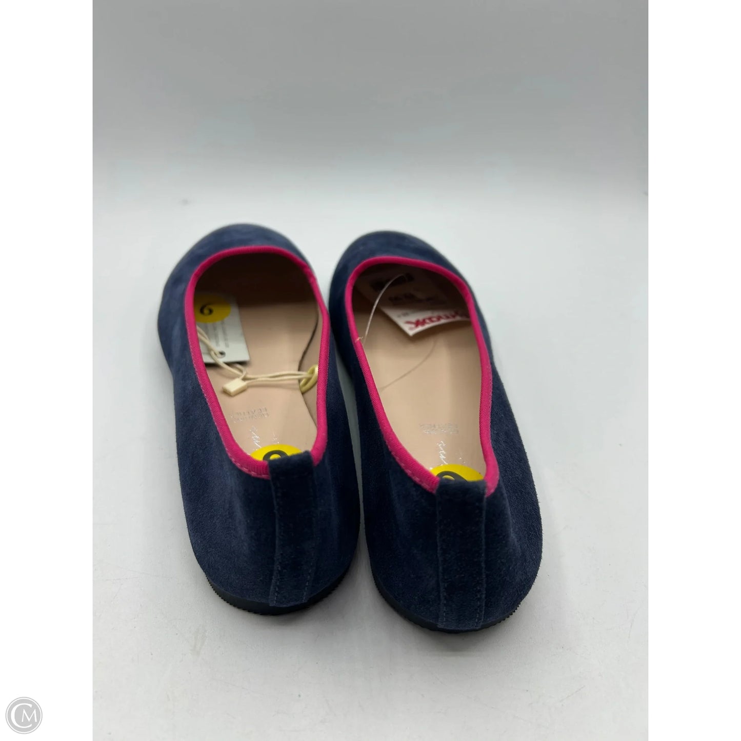 Shoes Flats By Cmc In Blue & Pink, Size: 9
