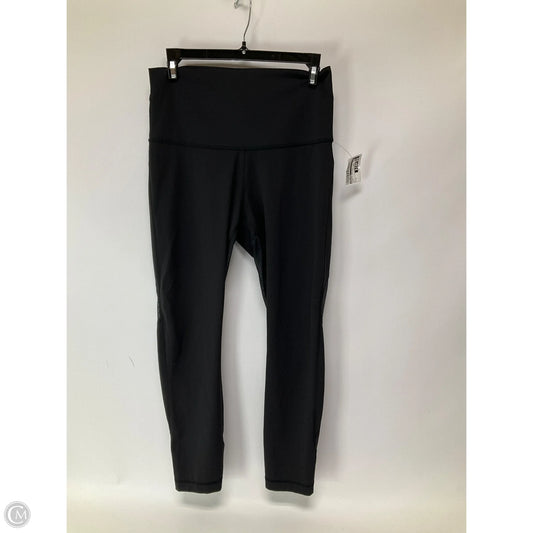 Athletic Leggings By Lululemon In Black, Size: 8