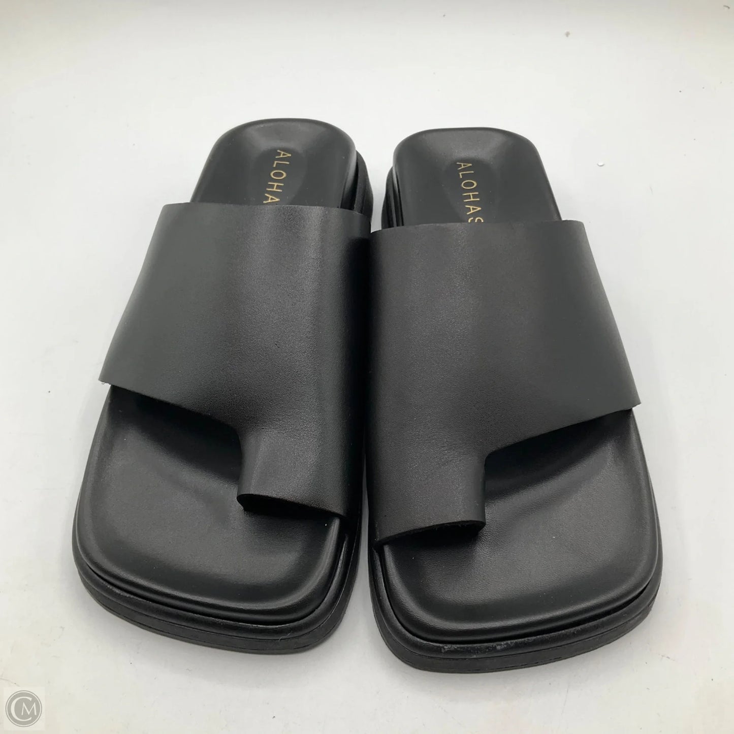 Sandals Flats By Cma In Black, Size: 5