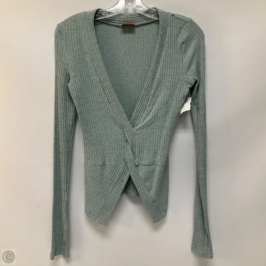 Top Long Sleeve By Cma In Green, Size: L