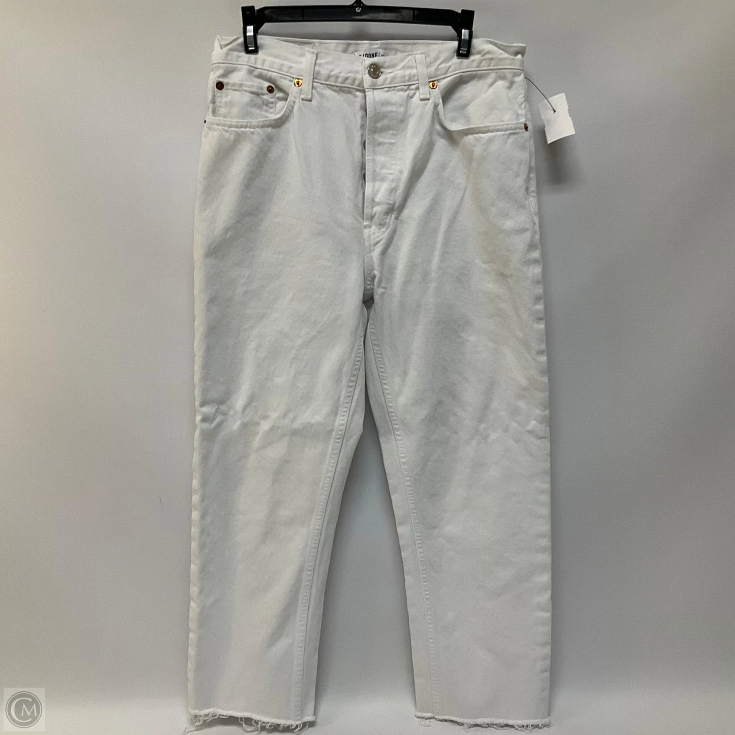 Jeans Skinny By Cma In White Denim, Size: 8
