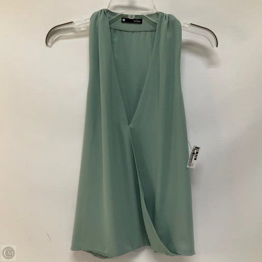 Top Sleeveless By Cmb In Green, Size: L