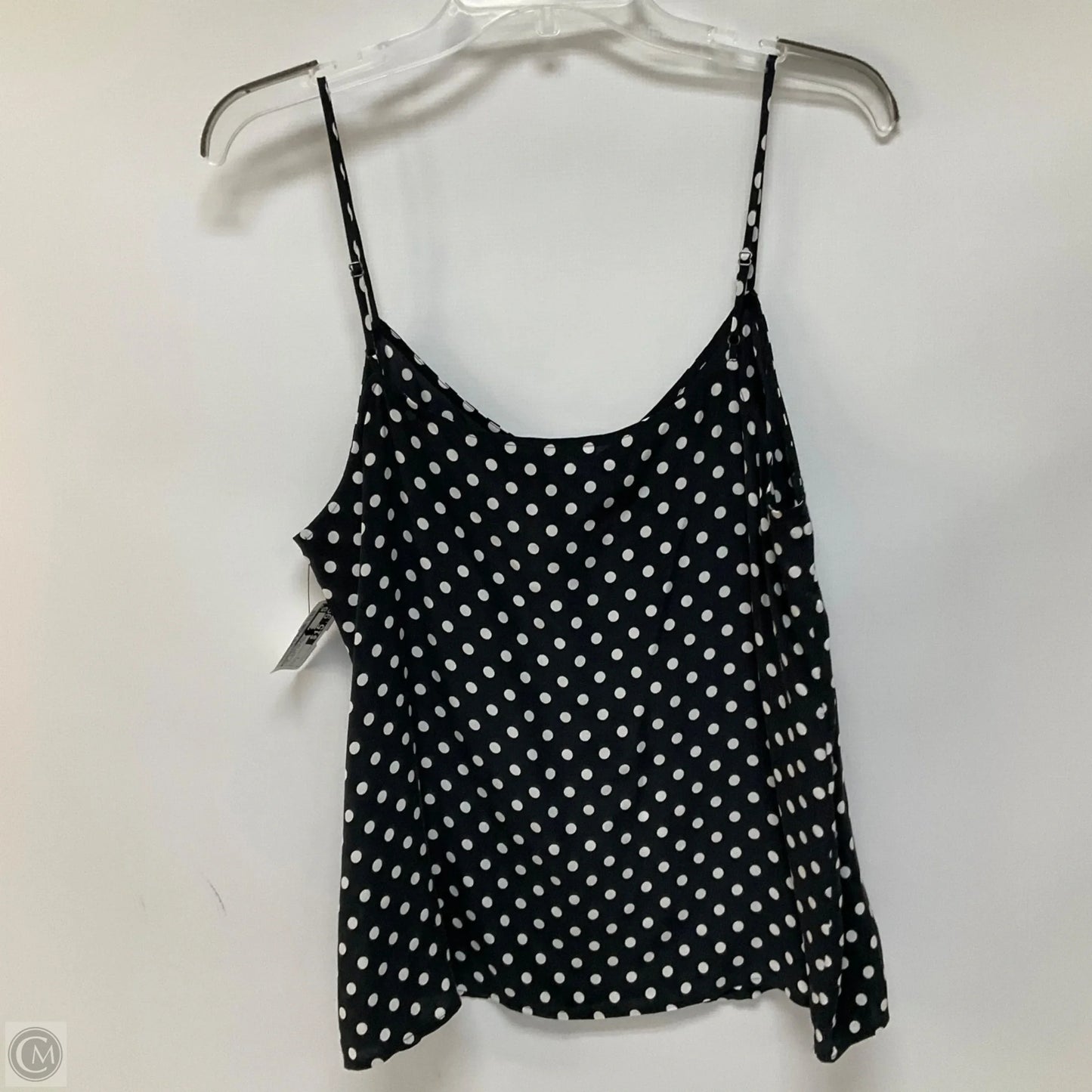 Top Sleeveless By Equipment In Polkadot Pattern, Size: L