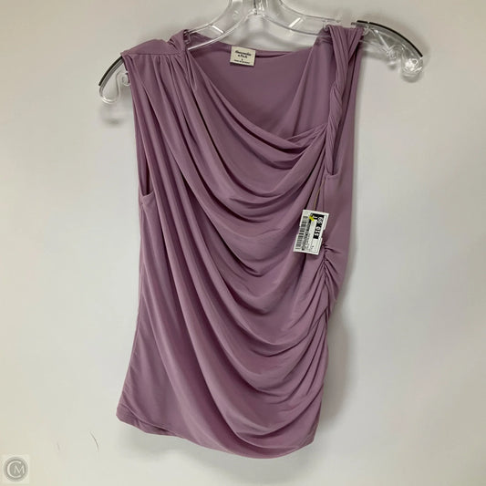 Top Sleeveless By Abercrombie And Fitch In Purple, Size: S