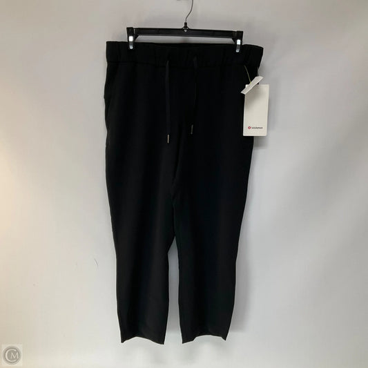 Athletic Pants By Lululemon In Black, Size: 6