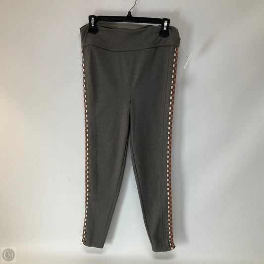 Athletic Leggings By Free People In Grey, Size: L