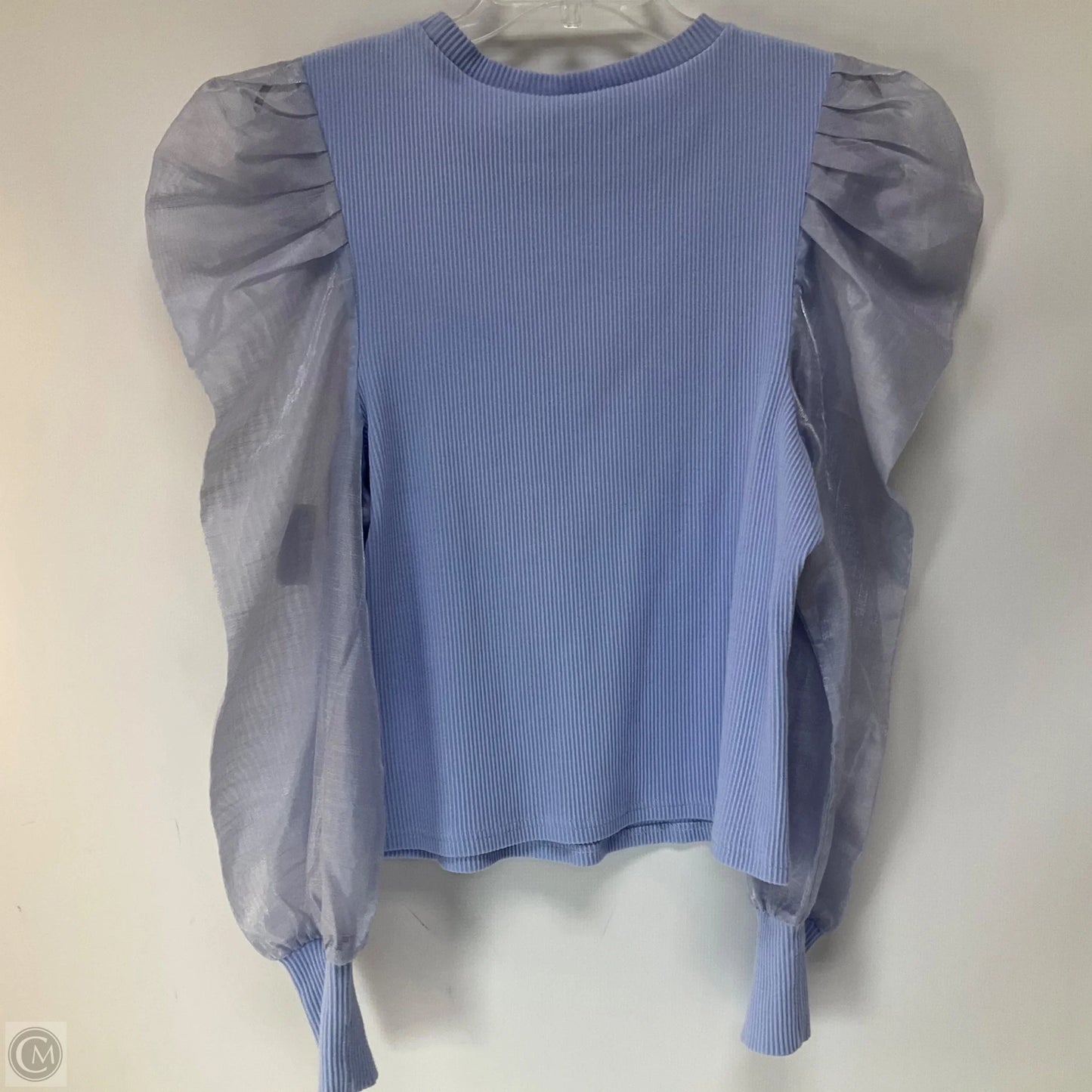 Top Long Sleeve By Dolan Left Coast In Blue, Size: Xl