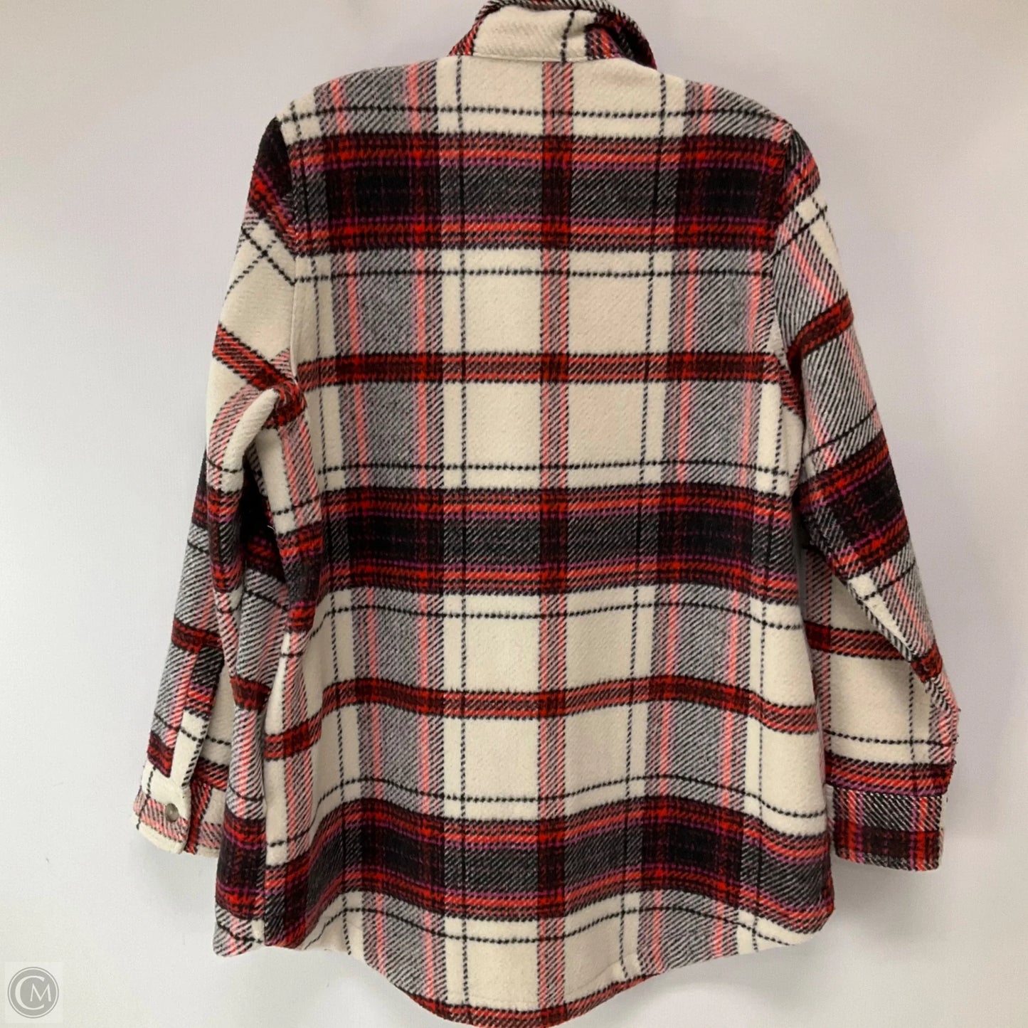 Jacket Shirt By Universal Thread In Plaid Pattern, Size: Xs