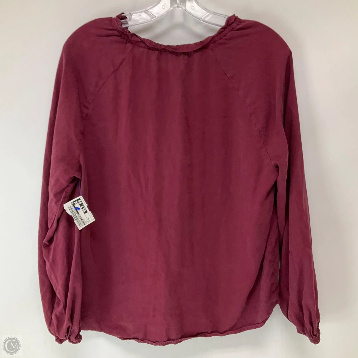 Top Long Sleeve By Cloth & Stone In Red, Size: M