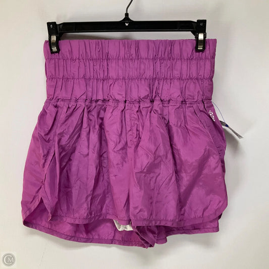 Athletic Shorts By Free People In Purple, Size: M