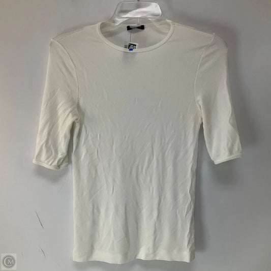 Top Short Sleeve Basic By Cma In White, Size: M