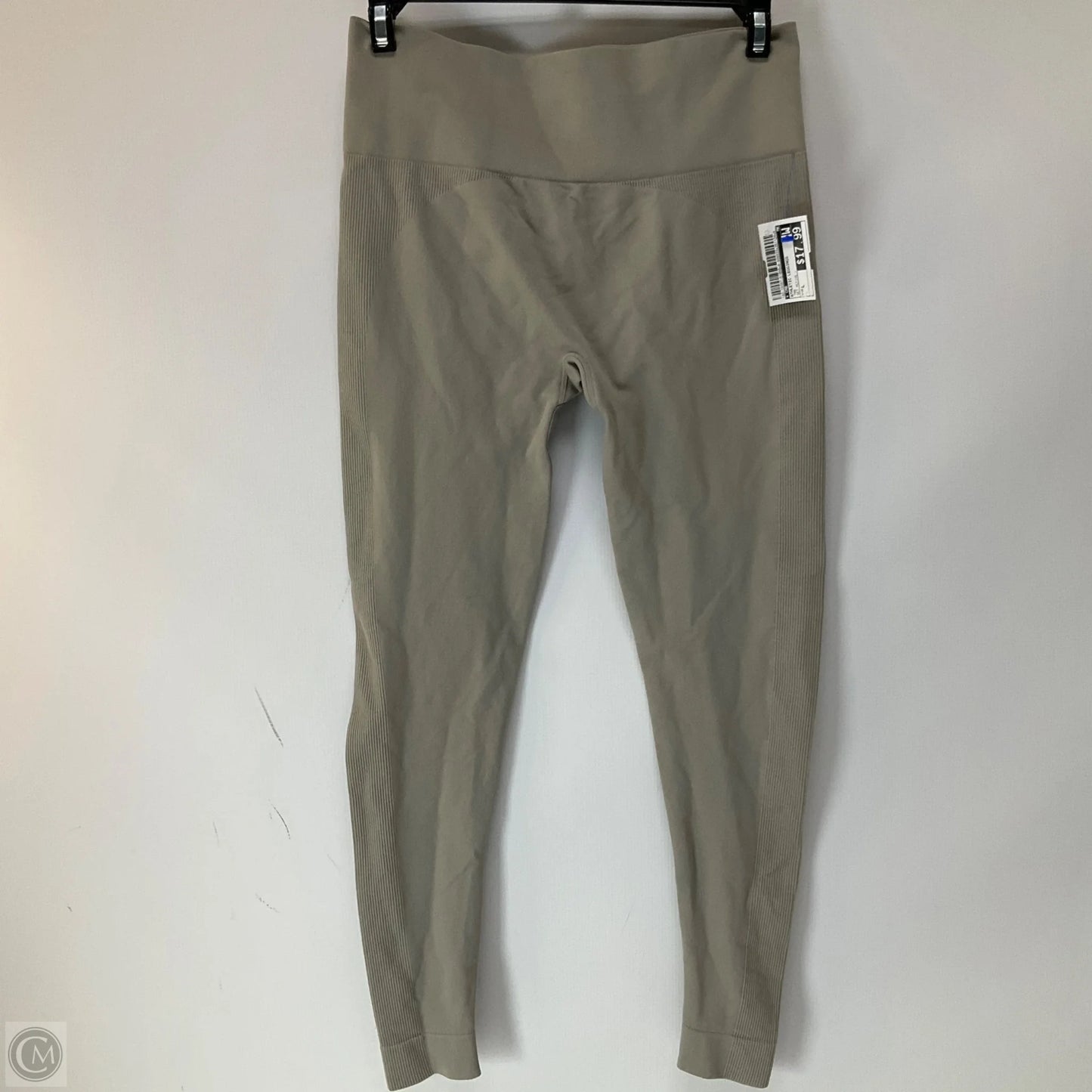 Athletic Leggings By Cmb In Tan, Size: L