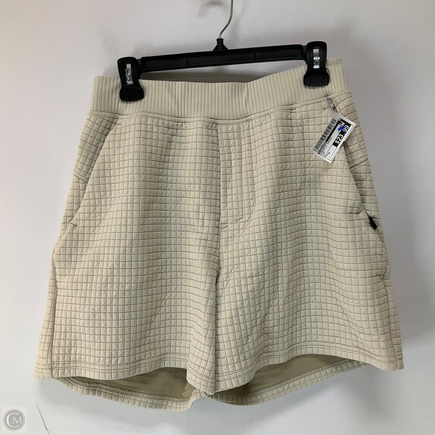 Athletic Shorts By Lululemon In Tan, Size: 8