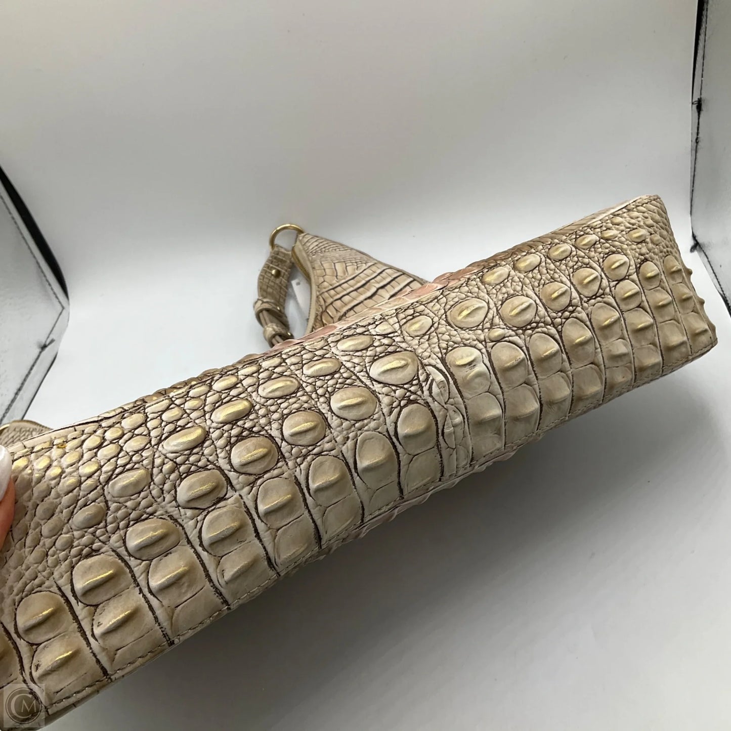 Handbag Designer By Brahmin, Size: Medium