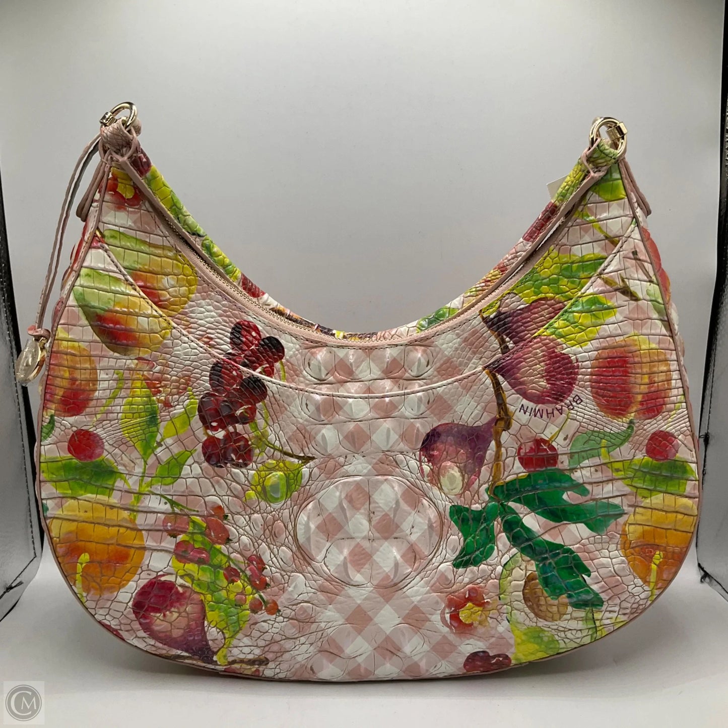 Handbag Designer By Brahmin, Size: Medium