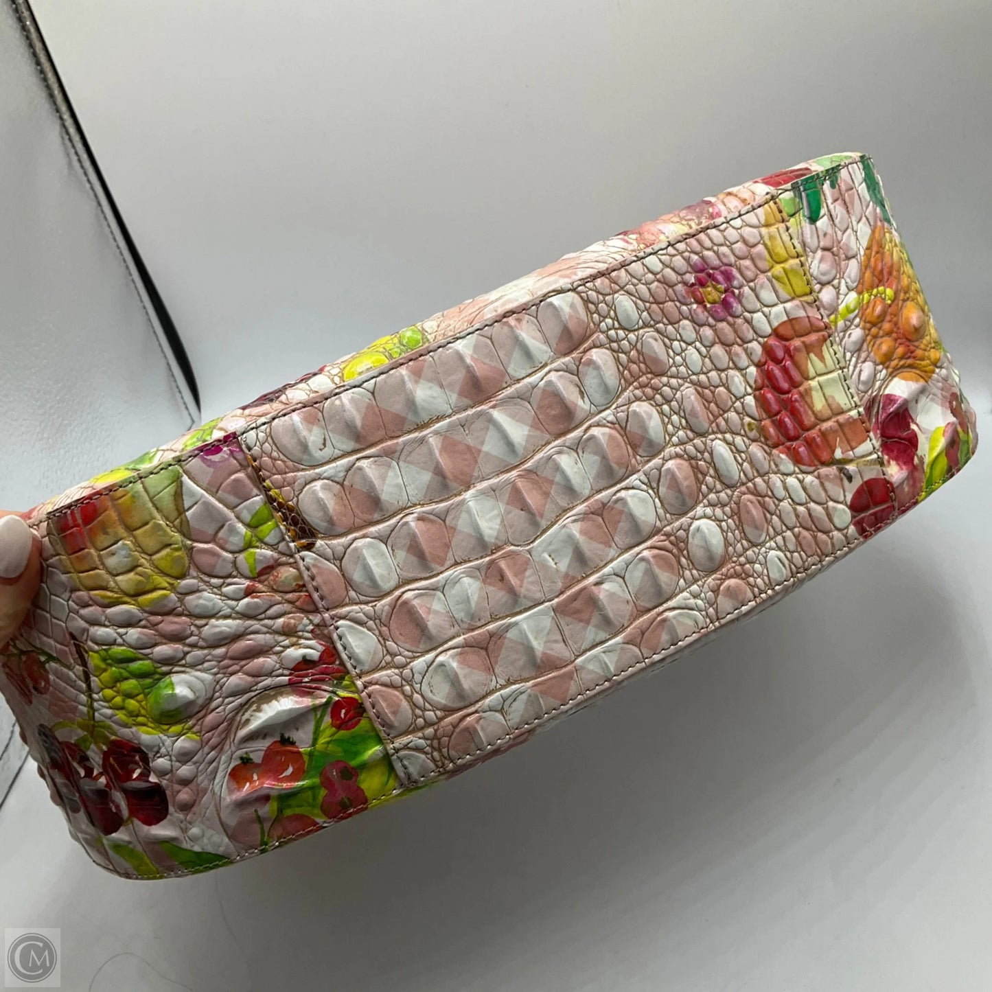 Handbag Designer By Brahmin, Size: Medium