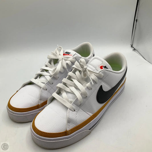 Shoes Sneakers By Nike In White, Size: 8.5