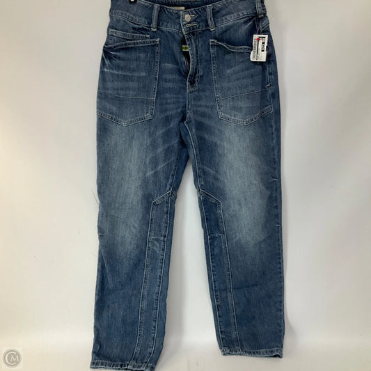 Jeans Boyfriend By Pilcro In Blue Denim, Size: 4