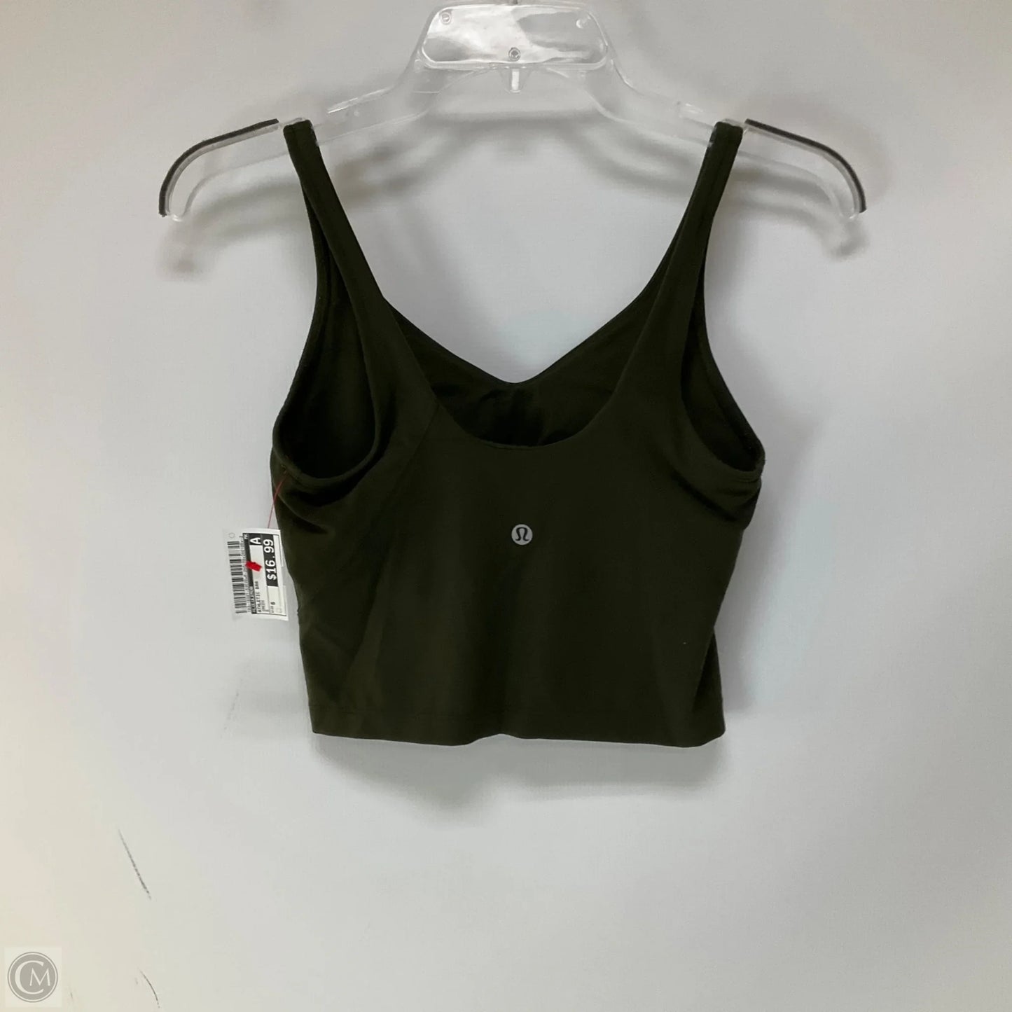 Athletic Bra By Lululemon In Green, Size: 6