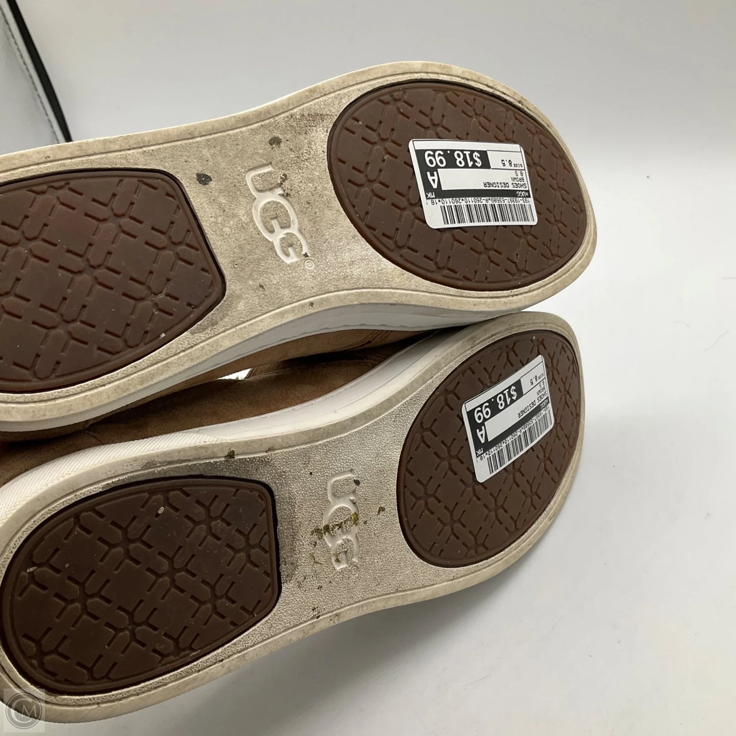 Shoes Designer By Ugg In Brown, Size: 8.5