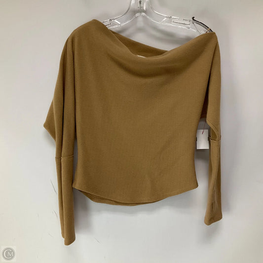 Top Long Sleeve By We The Free In Tan, Size: S