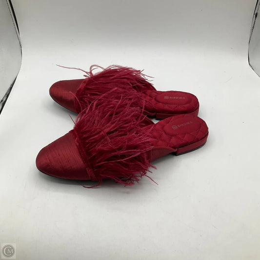 Shoes Flats By Birdies In Red, Size: 8