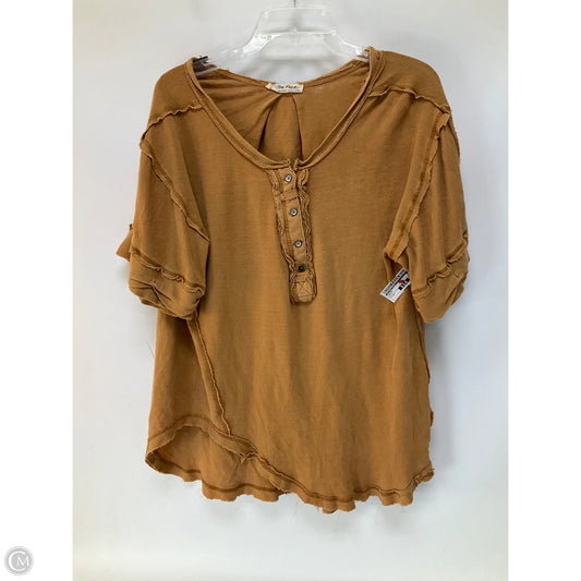 Top Short Sleeve By We The Free In Orange, Size: M
