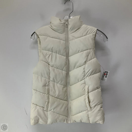 Vest Puffer & Quilted By Cole-haan In White, Size: Xs