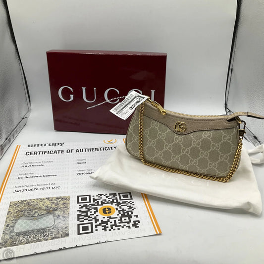 Handbag Luxury Designer By Gucci, Size: Small