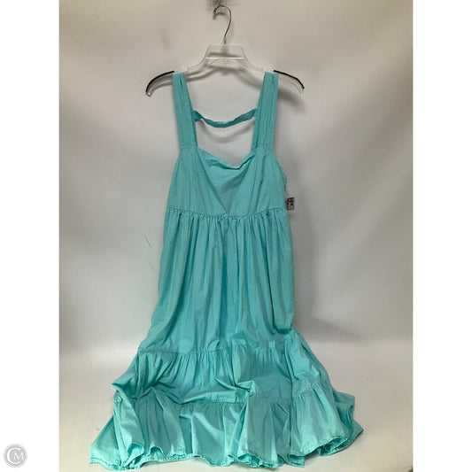 Dress Casual Midi By Anthropologie In Blue, Size: M
