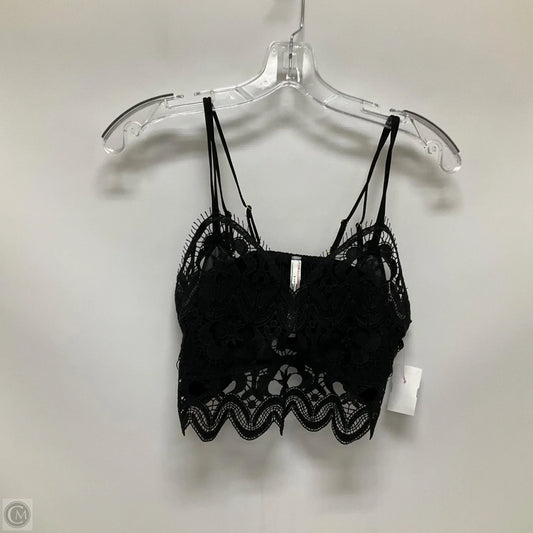 Bralette By Anthropologie In Black, Size: Xl