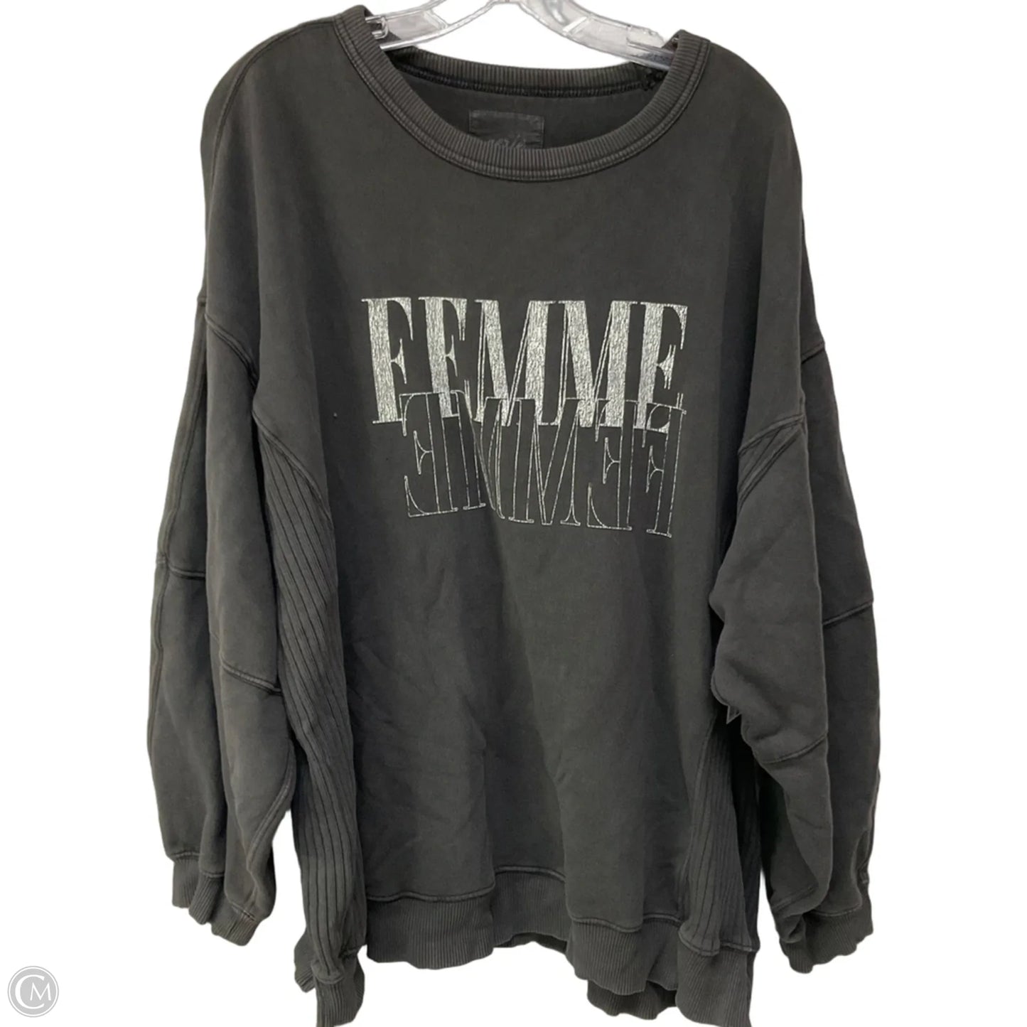 Top Long Sleeve By Aerie In Black, Size: Xl