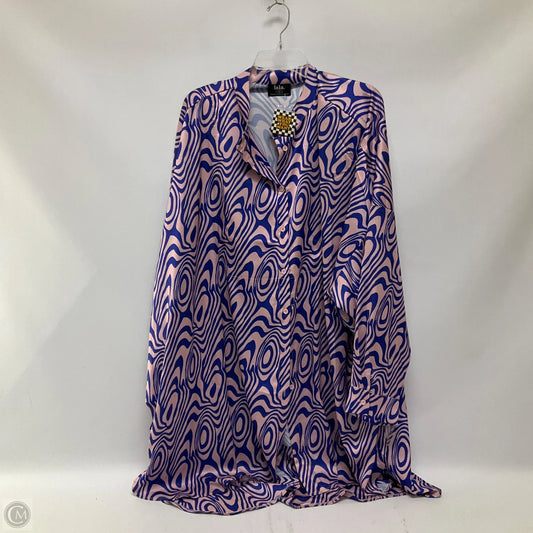 Tunic Long Sleeve By Cmb In Multi-colored, Size: Xl