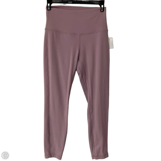 Athletic Leggings By Lululemon In Pink, Size: 6