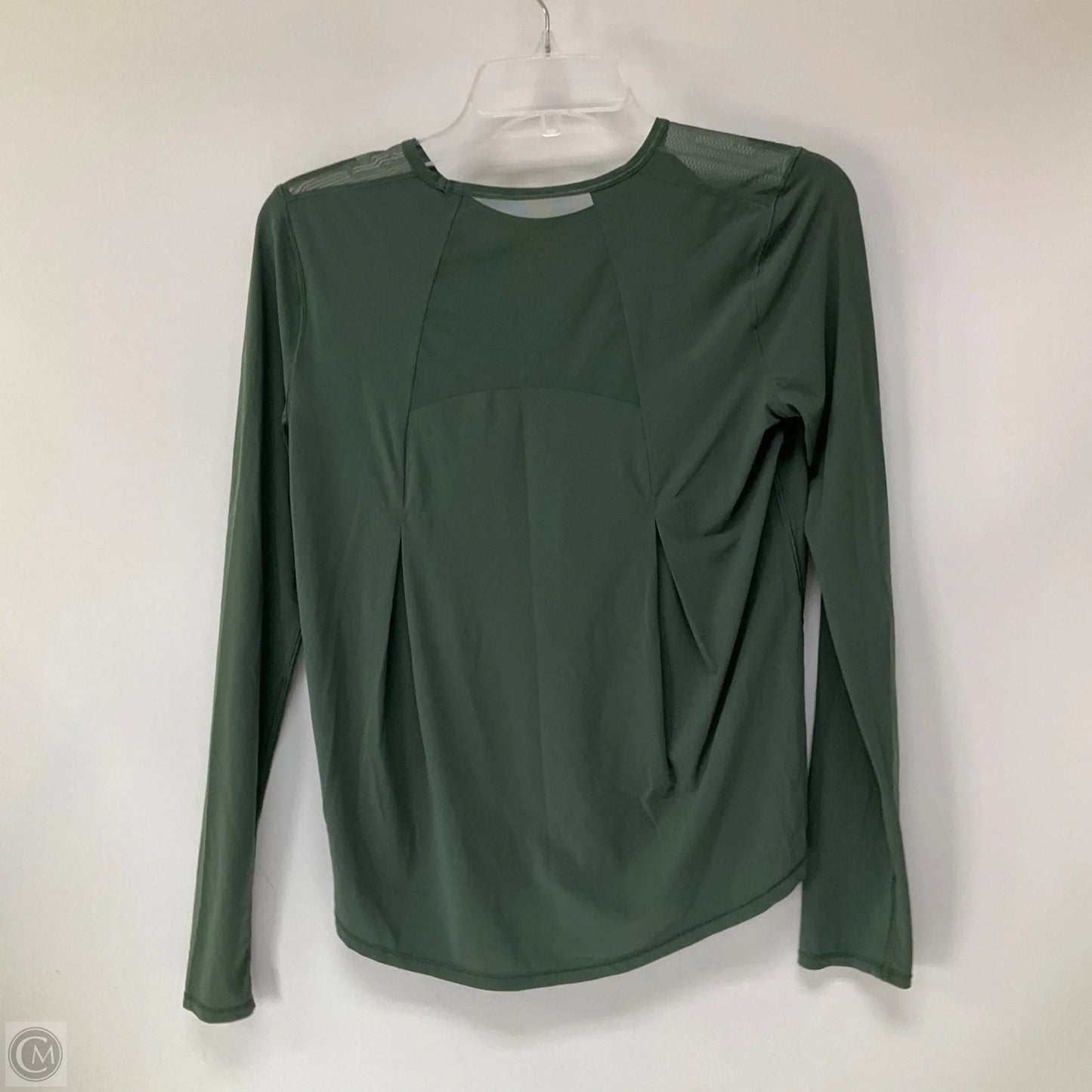 Athletic Top Long Sleeve Crewneck By Lululemon In Green, Size: 6