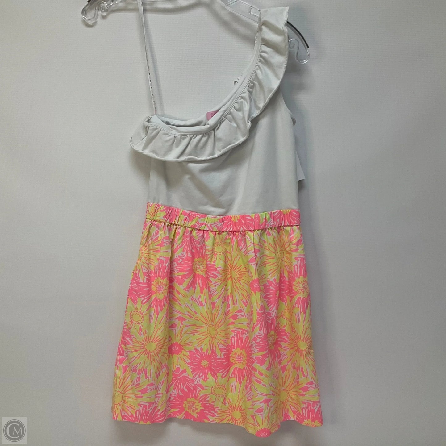 Dress Designer By Lilly Pulitzer In Pink & Yellow, Size: Xs