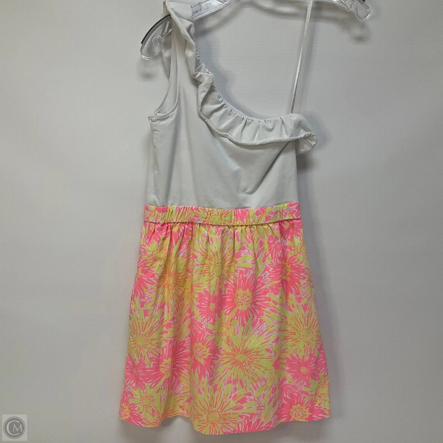 Dress Designer By Lilly Pulitzer In Pink & Yellow, Size: Xs