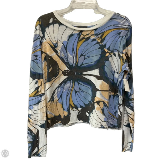 Top Long Sleeve Basic By Maeve In Multi-colored, Size: M