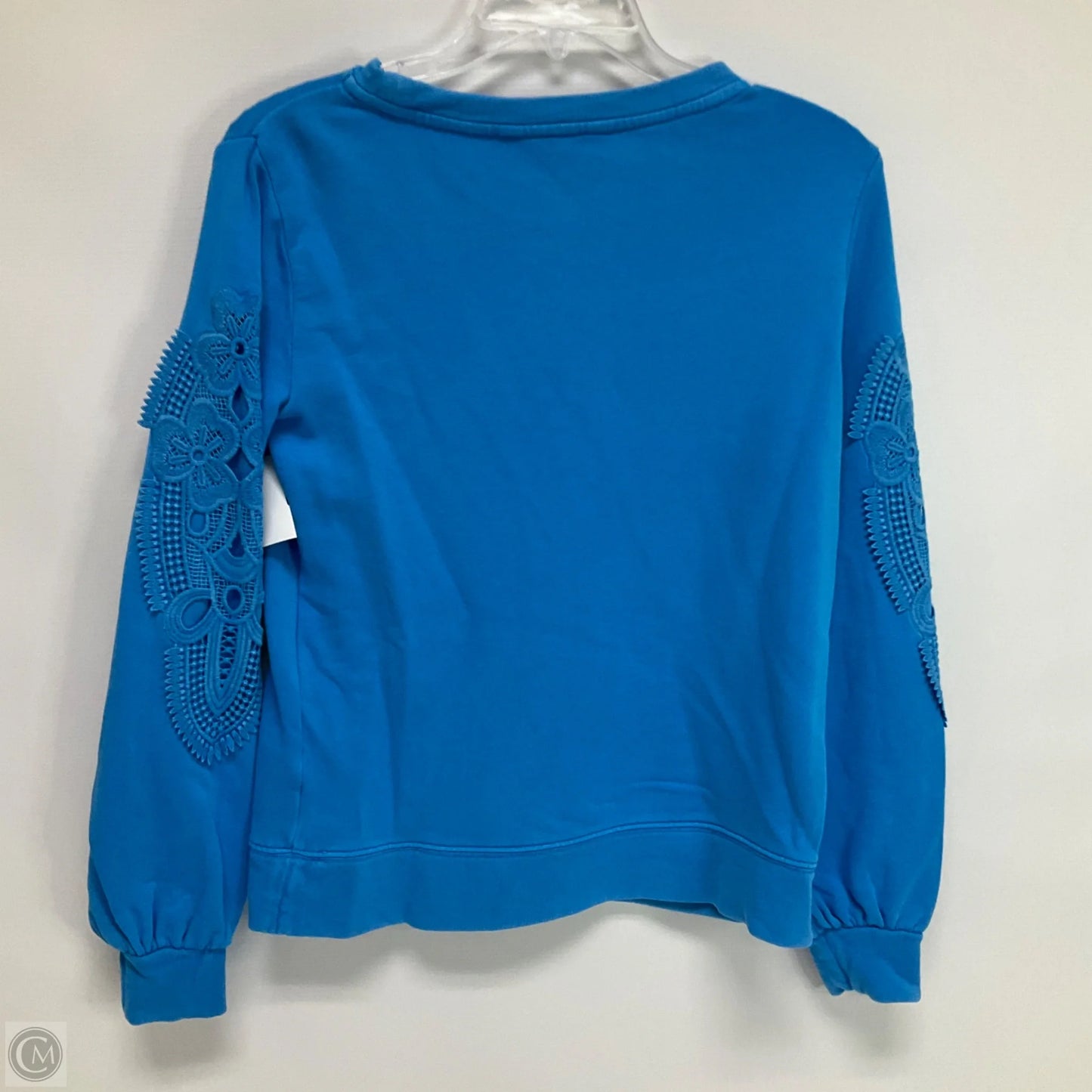 Top Long Sleeve Designer By Lilly Pulitzer In Blue, Size: Xxs