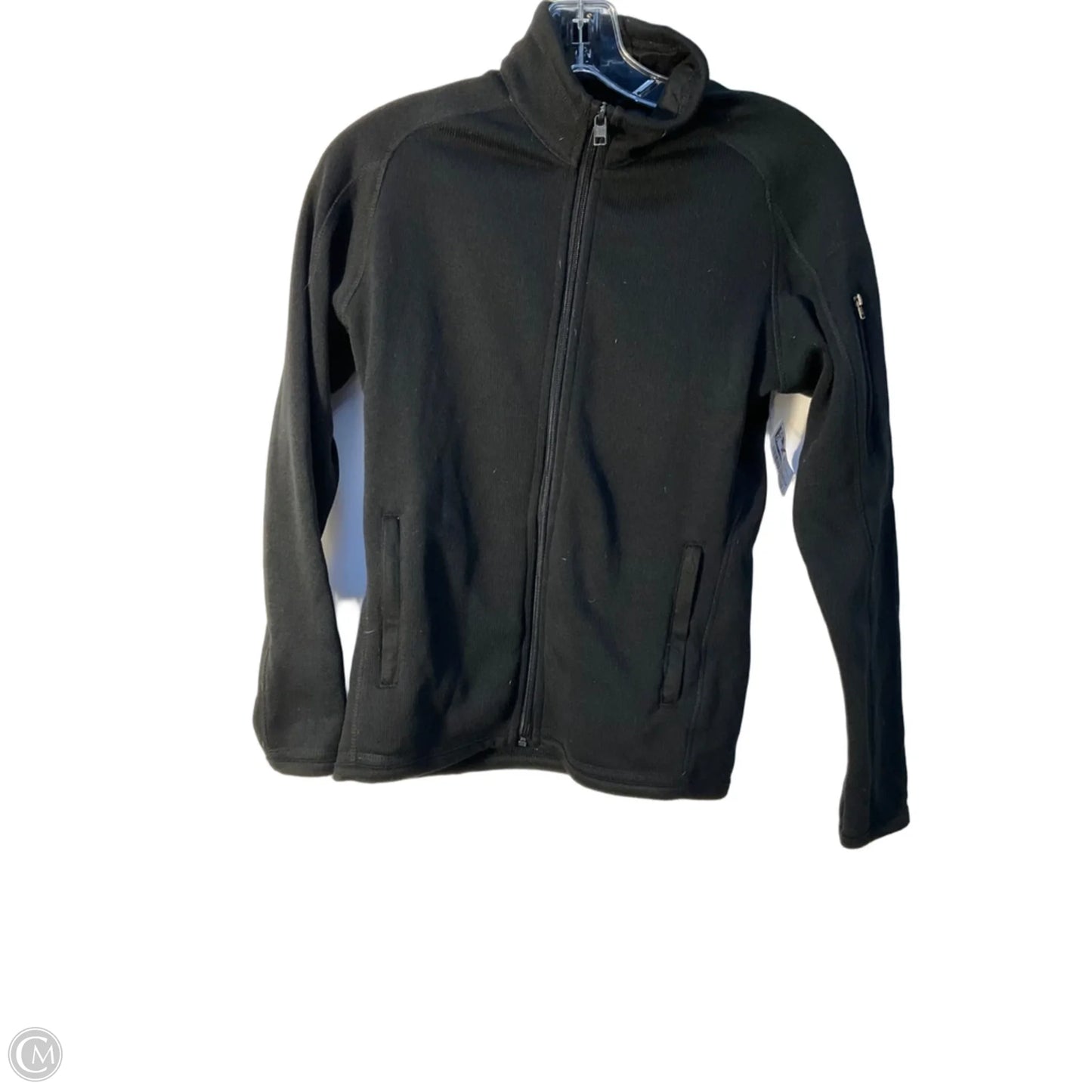 Jacket Fleece By Quince In Black, Size: Xs