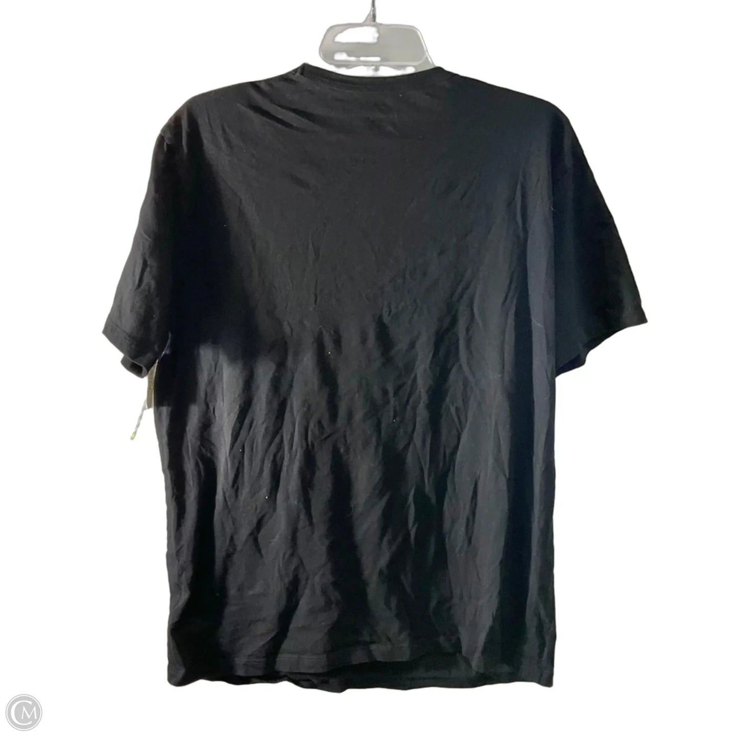 Athletic Top Short Sleeve By Fanatics In Black, Size: L