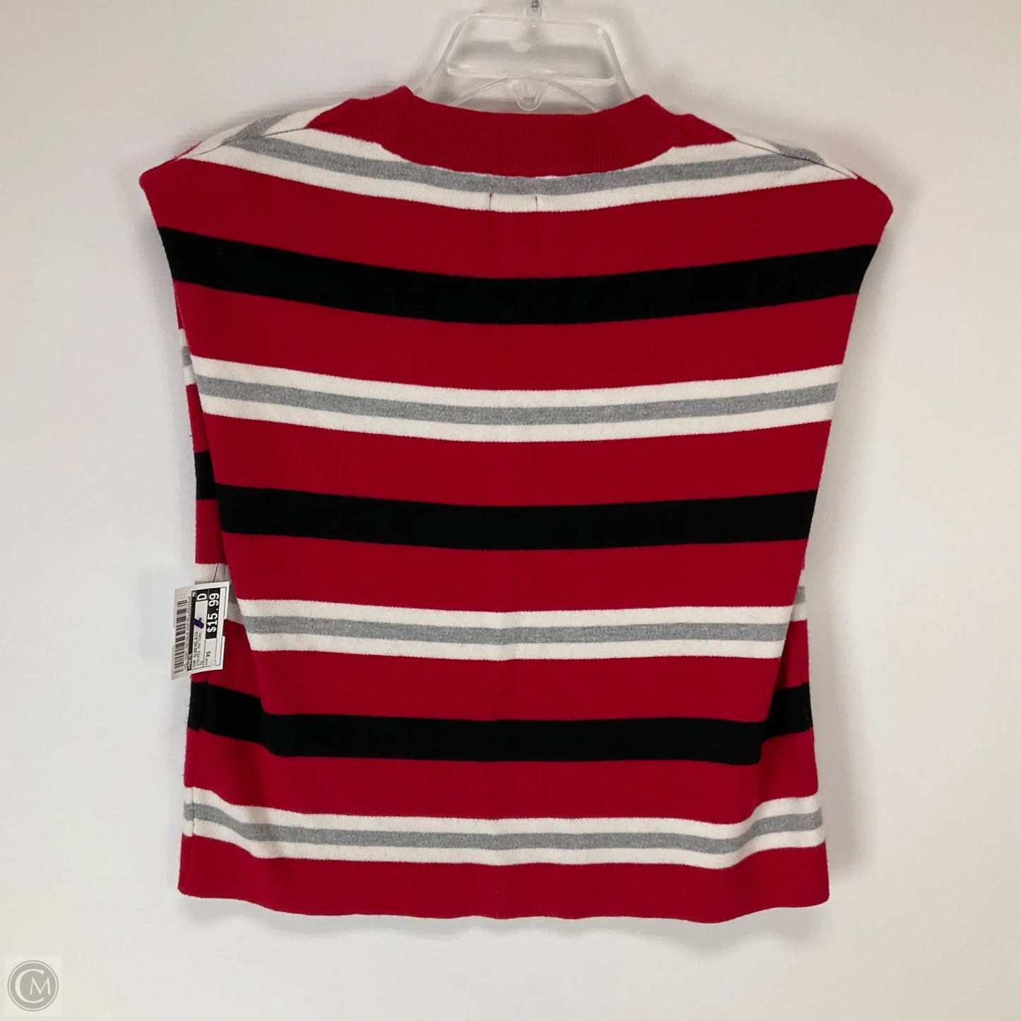 Top Sleeveless By Maeve In Striped Pattern, Size: Xs