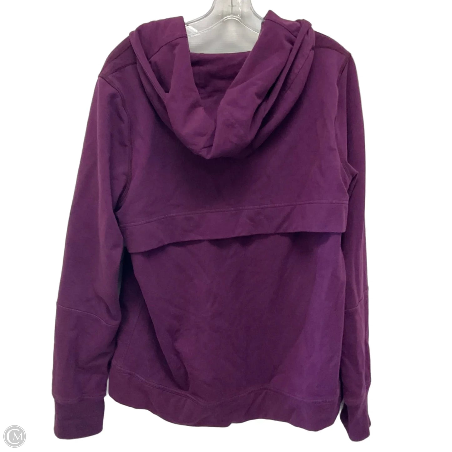 Athletic Jacket By Lululemon In Purple, Size: 12