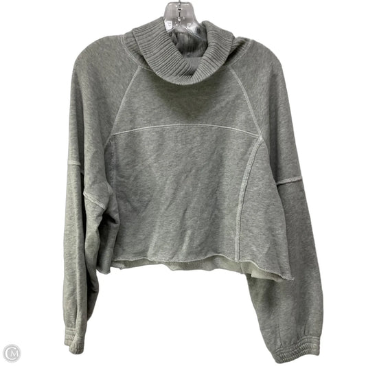 Top Long Sleeve By Aerie In Grey, Size: M
