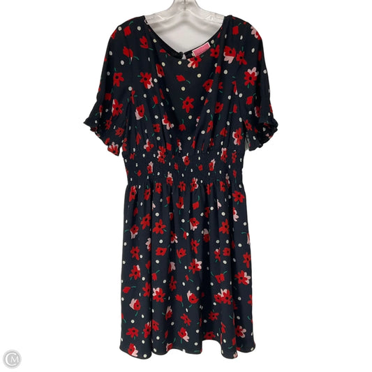 Dress Designer By Kate Spade In Polkadot Pattern, Size: Xl
