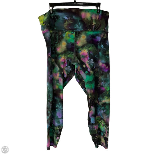 Athletic Leggings Capris By Lululemon In Multi-colored, Size: 16