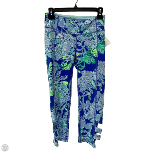 Pants Designer By Lilly Pulitzer In Blue & Green, Size: S