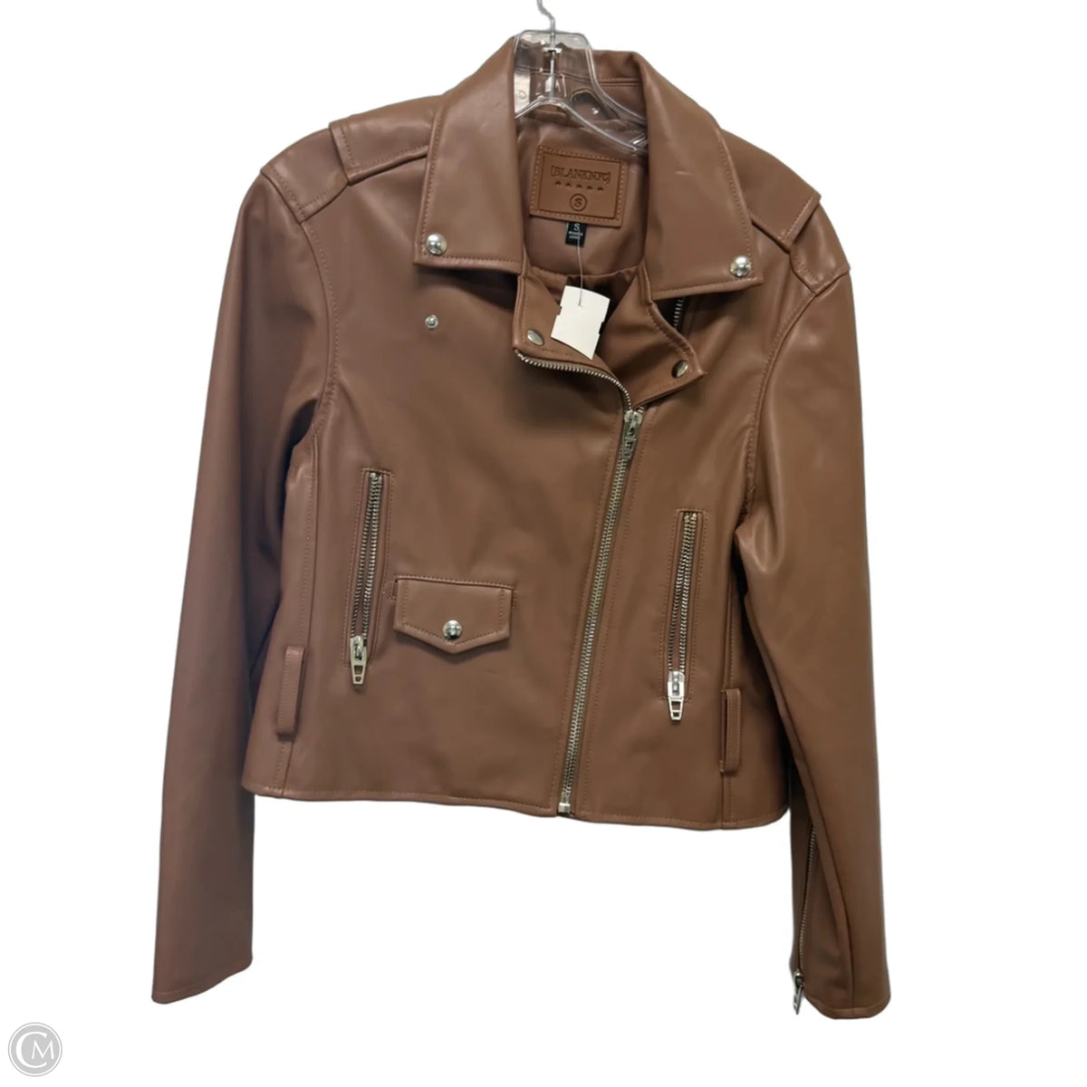 Jacket Moto By Blanknyc In Tan, Size: S