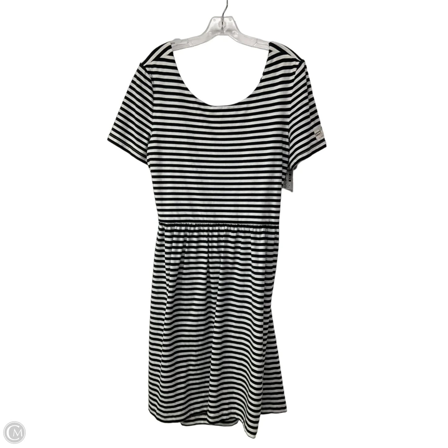 Dress Designer By Kate Spade In Striped Pattern, Size: Xl